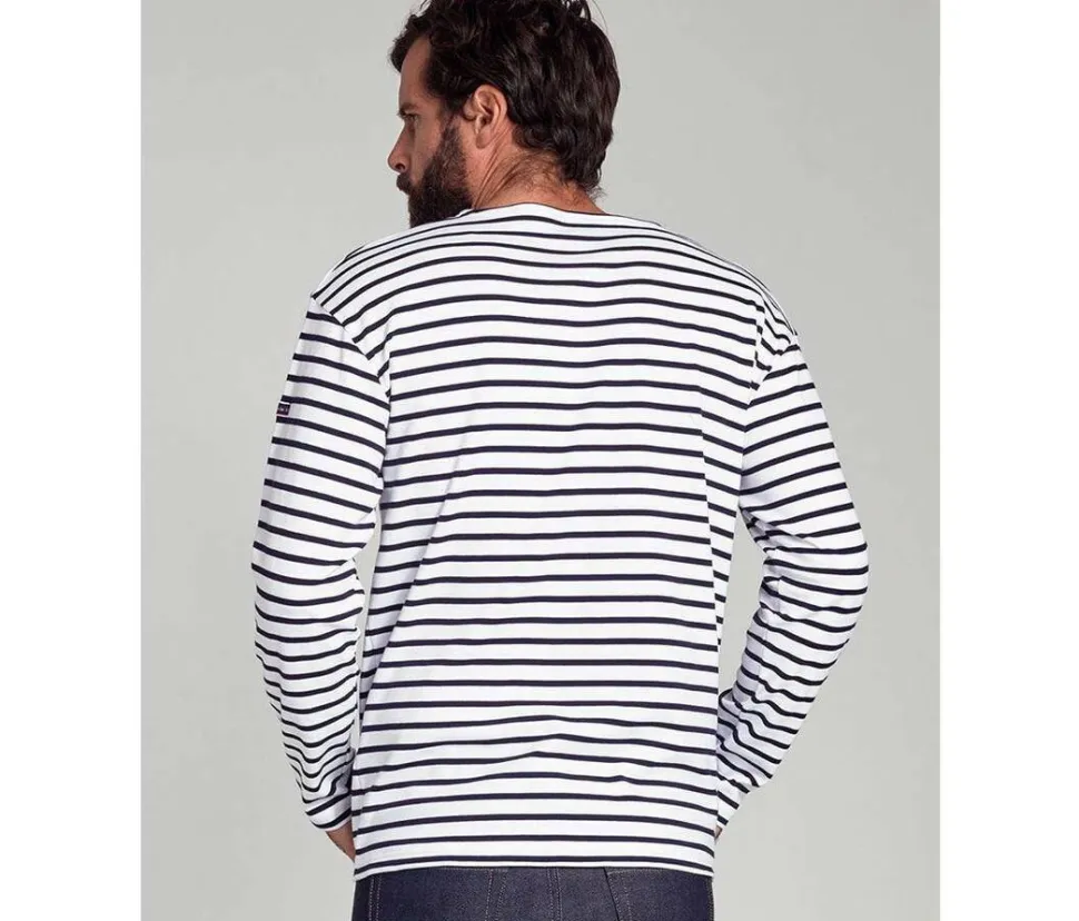 Armor lux AM120 - Marinière Manches Longues Homme 100% Coton