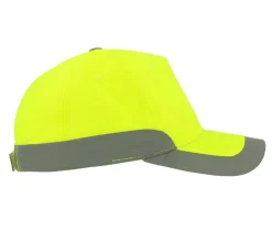 Atlantis AT067 - Casquette 5 pans haute visibilité