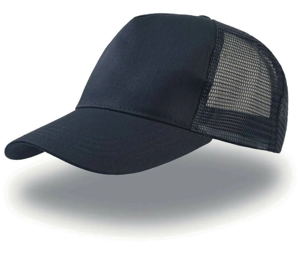 Atlantis AT085 - Casquette 5 Panneaux Trucker en Coton
