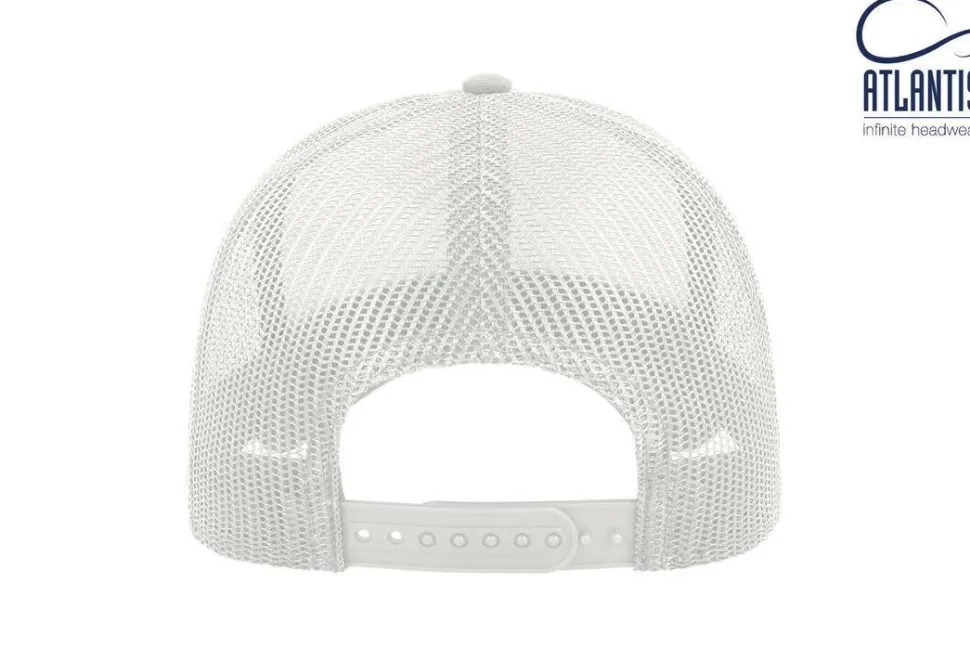 Atlantis AT085 - Casquette 5 Panneaux Trucker en Coton