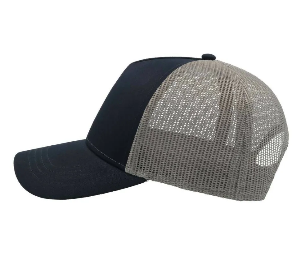 Atlantis AT085 - Casquette 5 Panneaux Trucker en Coton