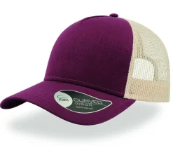 Atlantis AT085 - Casquette 5 Panneaux Trucker en Coton