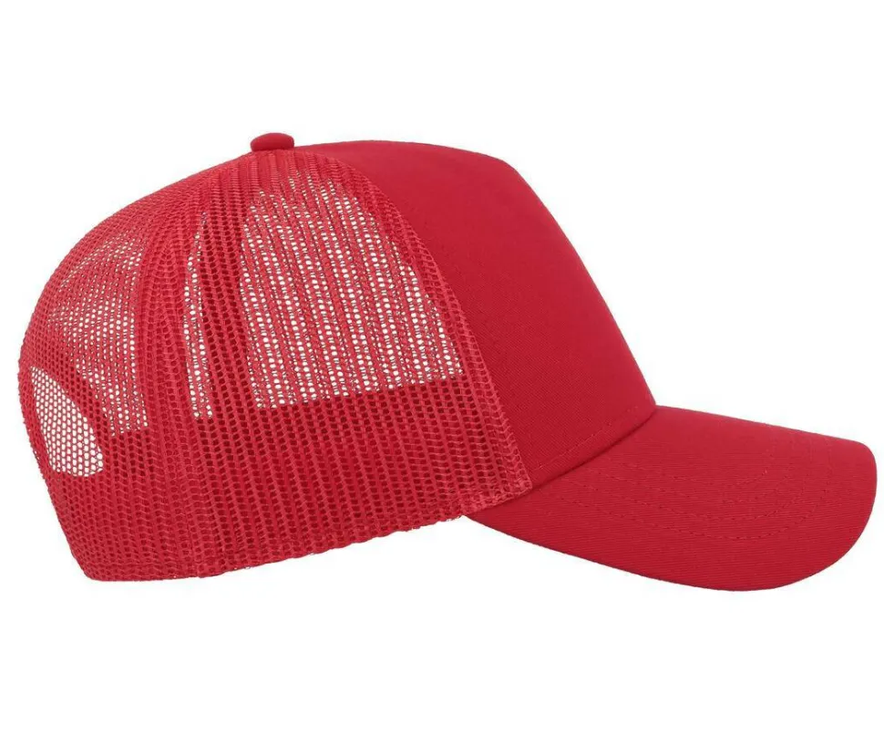Atlantis AT085 - Casquette 5 Panneaux Trucker en Coton