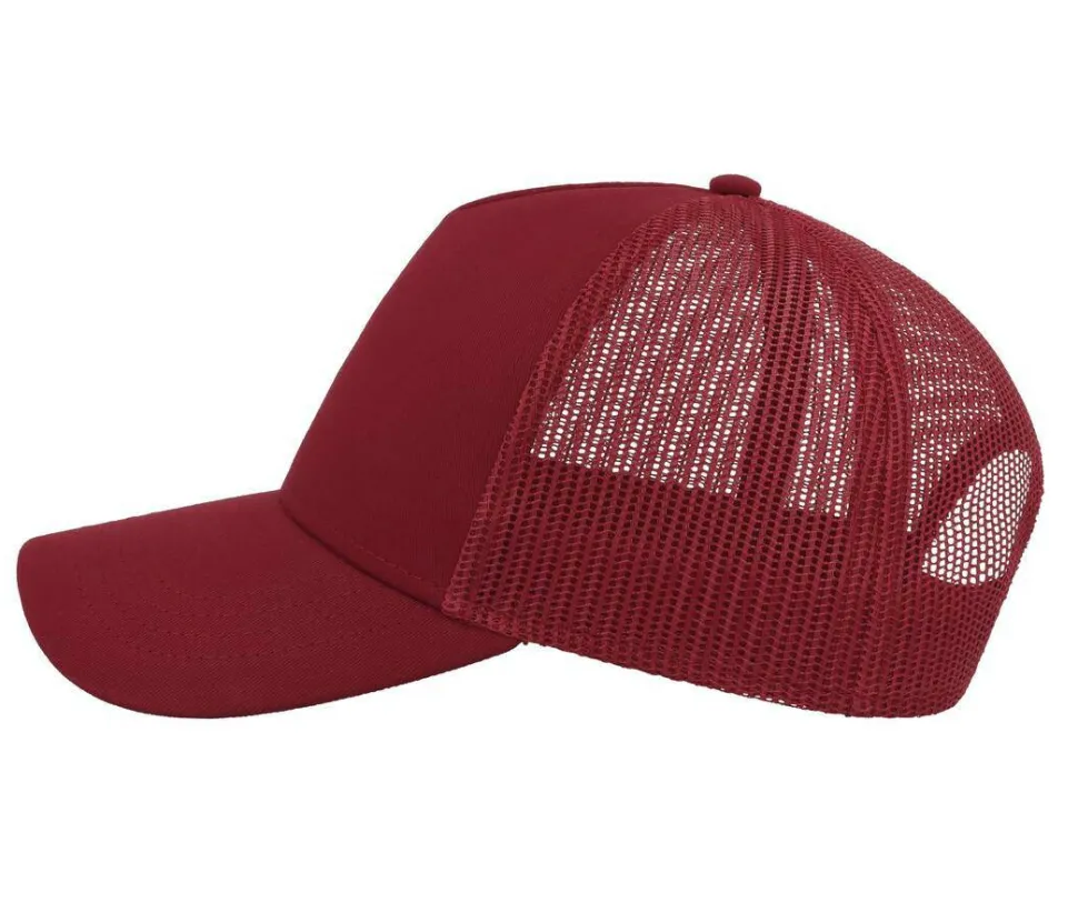 Atlantis AT085 - Casquette 5 Panneaux Trucker en Coton