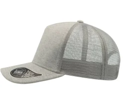 Atlantis AT083 - Casquette 5 Panneaux Visière en Jersey