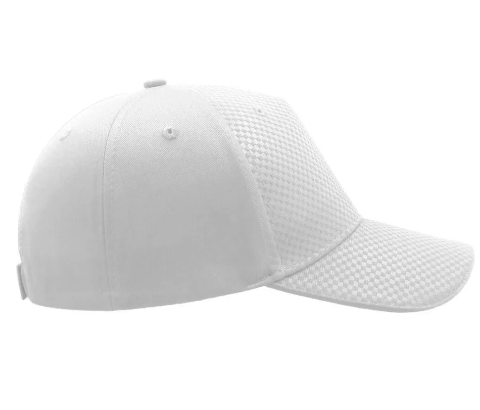 Atlantis AT062 - Casquette 5 pans effet nid d'abeille