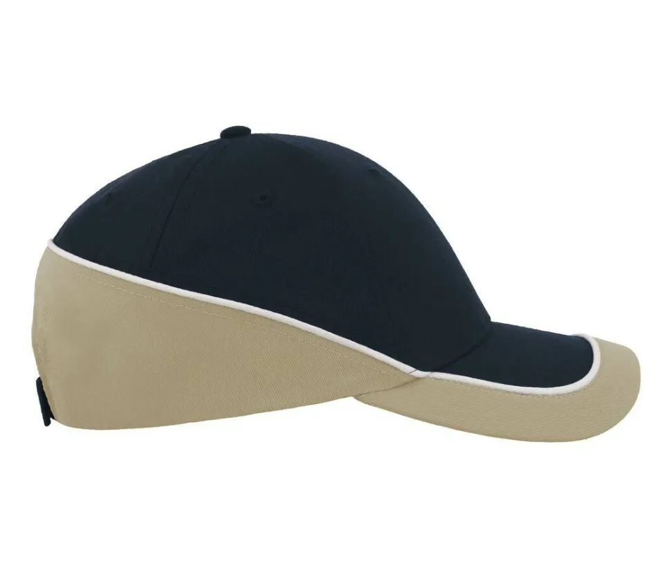 Atlantis AT088 - Casquette 6 Pans Constratée
