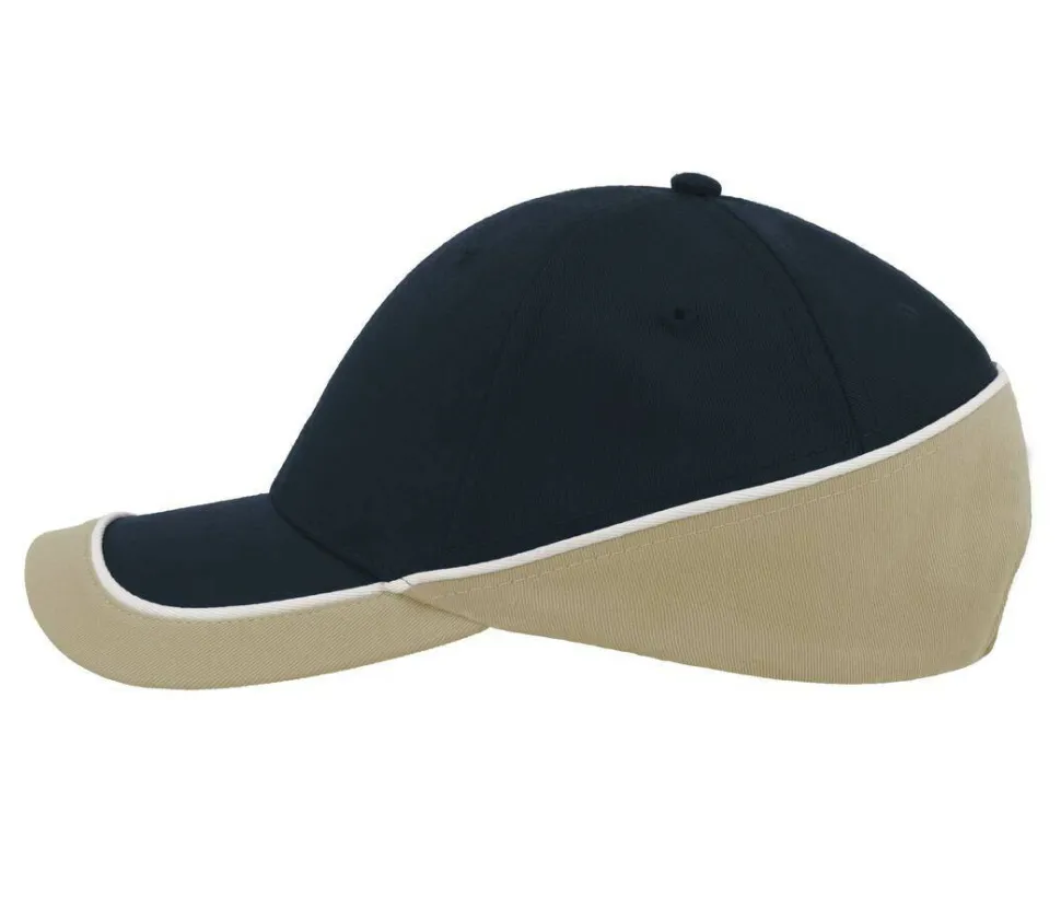 Atlantis AT088 - Casquette 6 Pans Constratée