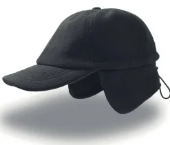 Atlantis AT118 - Casquette en Polaire 6 Pans Hiver