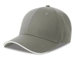 ATLANTIS HEADWEAR AT291 - Casquette 6 pans visière sandwich