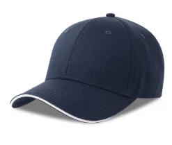 ATLANTIS HEADWEAR AT291 - Casquette 6 pans visière sandwich