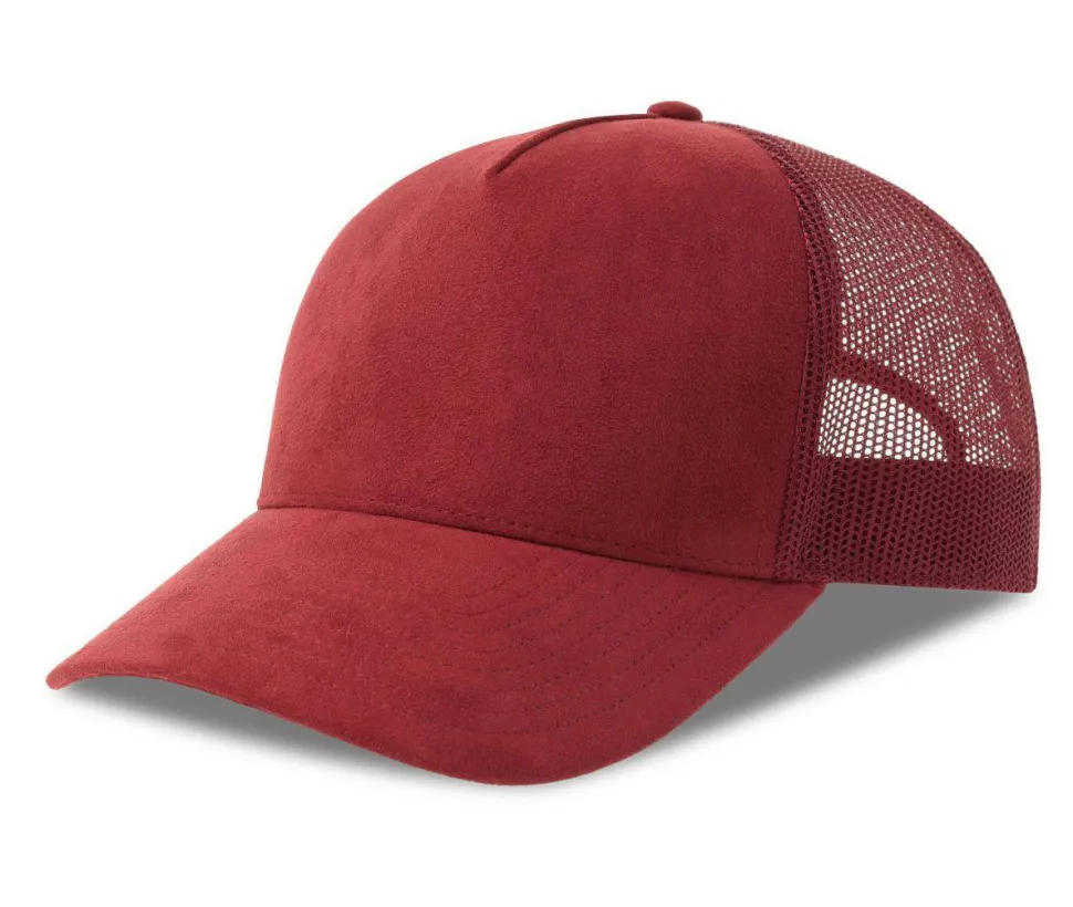 ATLANTIS HEADWEAR AT277 - Casquette style trucker en faux daim