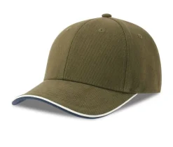 ATLANTIS HEADWEAR AT290 - Casquette 6 pans contrastée