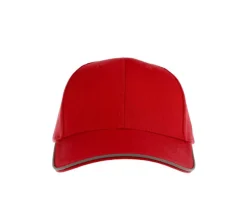 ATLANTIS HEADWEAR AT265 - Casquette 6 pans liseré réfléchissant