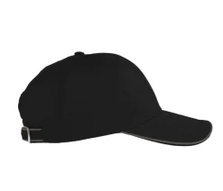 ATLANTIS HEADWEAR AT265 - Casquette 6 pans liseré réfléchissant