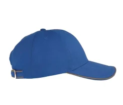 ATLANTIS HEADWEAR AT265 - Casquette 6 pans liseré réfléchissant