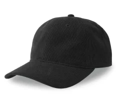 ATLANTIS HEADWEAR AT242 - Casquette 6 pans mid visor corduroy recyclé