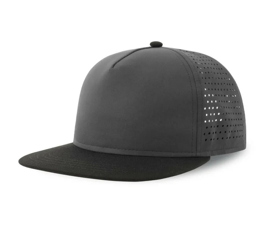 ATLANTIS HEADWEAR AT247 - Casquette visière plate en polyester recyclé