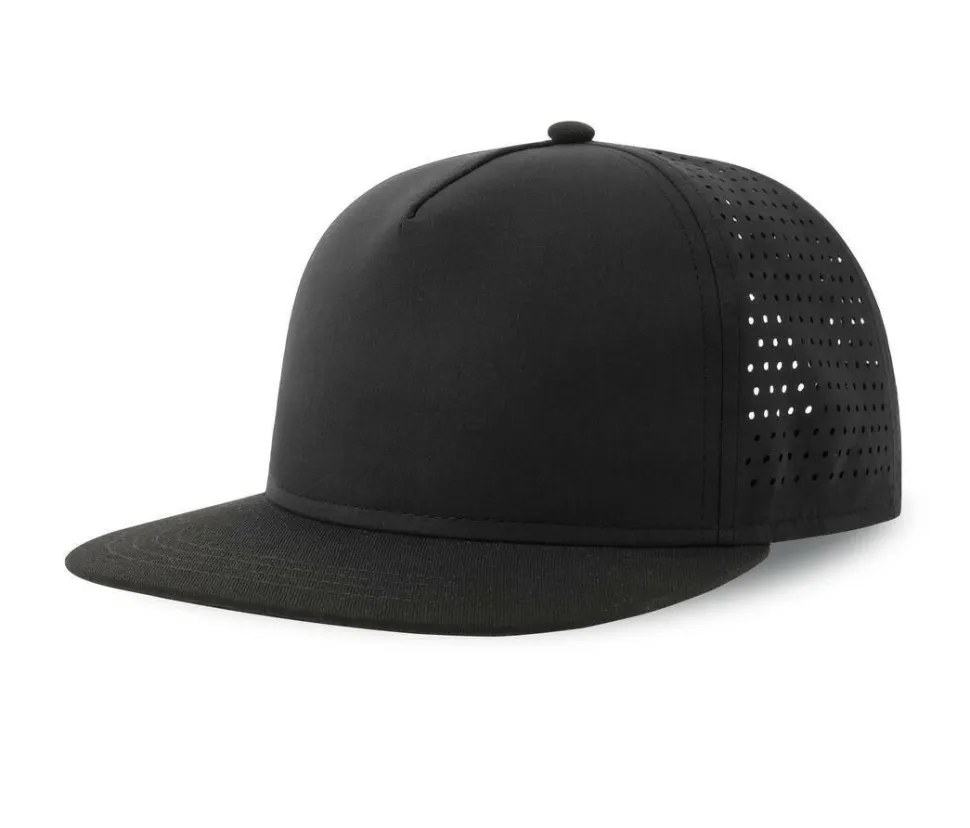 ATLANTIS HEADWEAR AT247 - Casquette visière plate en polyester recyclé