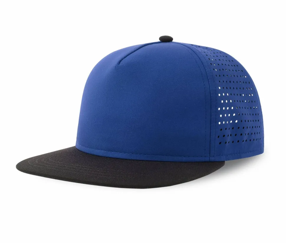 ATLANTIS HEADWEAR AT247 - Casquette visière plate en polyester recyclé