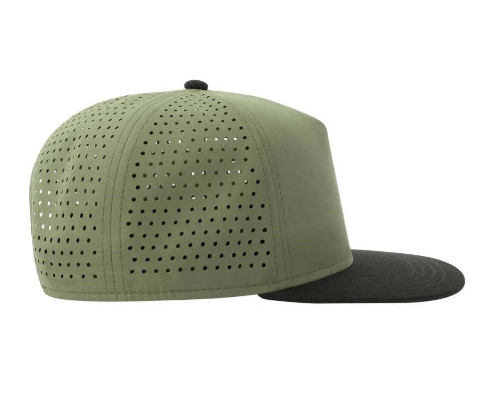 ATLANTIS HEADWEAR AT247 - Casquette visière plate en polyester recyclé