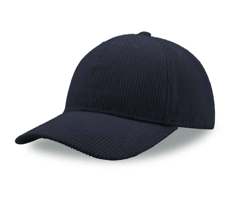 ATLANTIS HEADWEAR AT241 - Casquette 6 pans en corduroy recyclé