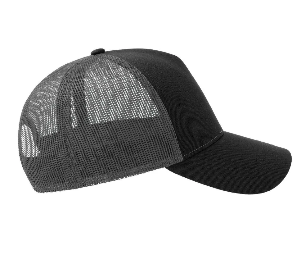 ATLANTIS HEADWEAR AT228 - Casquette 5 pans style trucker en coton