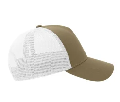 ATLANTIS HEADWEAR AT228 - Casquette 5 pans style trucker en coton
