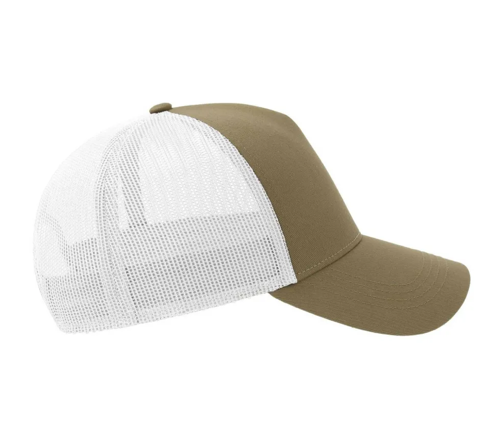 ATLANTIS HEADWEAR AT228 - Casquette 5 pans style trucker en coton