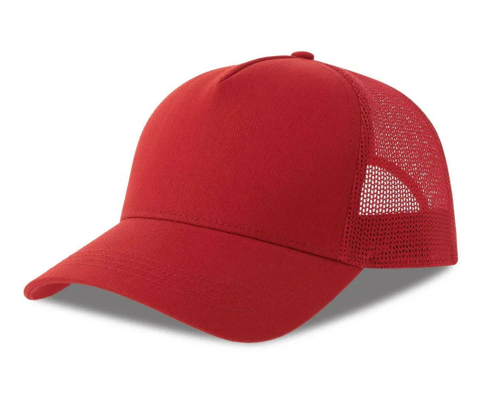 ATLANTIS HEADWEAR AT228 - Casquette 5 pans style trucker en coton