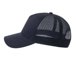 ATLANTIS HEADWEAR AT228 - Casquette 5 pans style trucker en coton