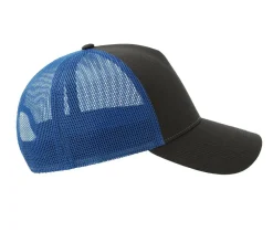 ATLANTIS HEADWEAR AT228 - Casquette 5 pans style trucker en coton