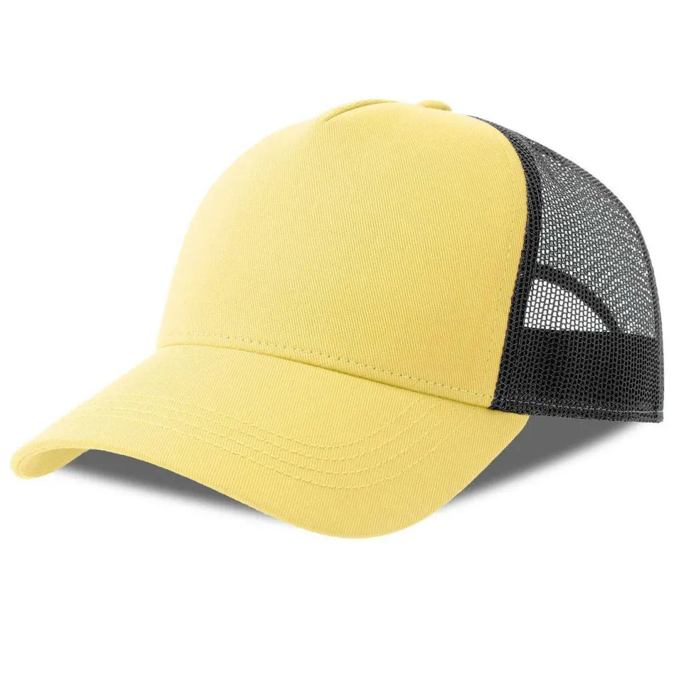 ATLANTIS HEADWEAR AT228 - Casquette 5 pans style trucker en coton