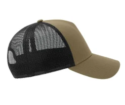 ATLANTIS HEADWEAR AT228 - Casquette 5 pans style trucker en coton