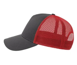 ATLANTIS HEADWEAR AT228 - Casquette 5 pans style trucker en coton