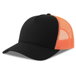 ATLANTIS HEADWEAR AT228 - Casquette 5 pans style trucker en coton
