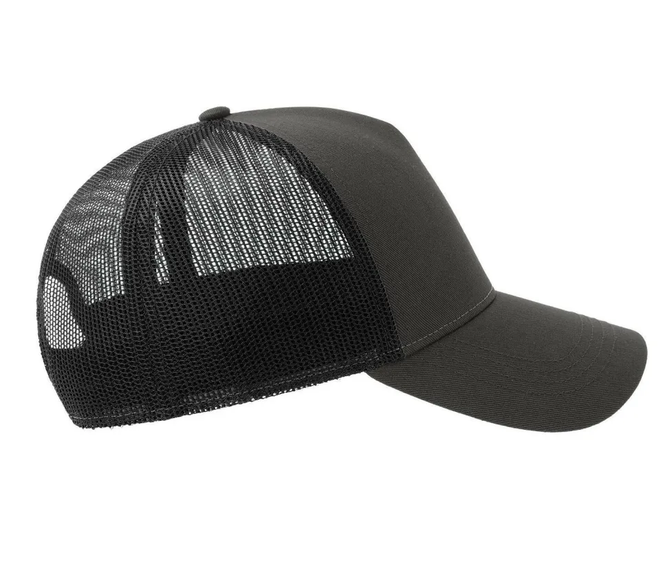 ATLANTIS HEADWEAR AT228 - Casquette 5 pans style trucker en coton