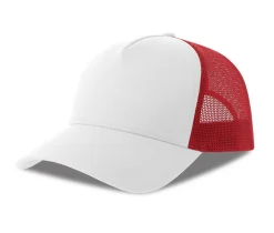 ATLANTIS HEADWEAR AT228 - Casquette 5 pans style trucker en coton