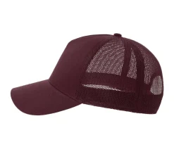 ATLANTIS HEADWEAR AT228 - Casquette 5 pans style trucker en coton