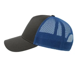 ATLANTIS HEADWEAR AT228 - Casquette 5 pans style trucker en coton