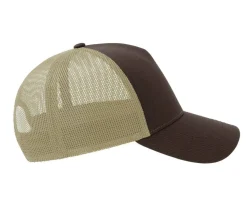 ATLANTIS HEADWEAR AT228 - Casquette 5 pans style trucker en coton