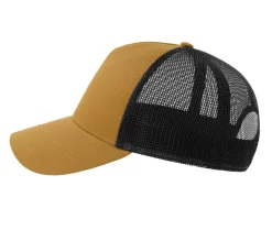 ATLANTIS HEADWEAR AT228 - Casquette 5 pans style trucker en coton