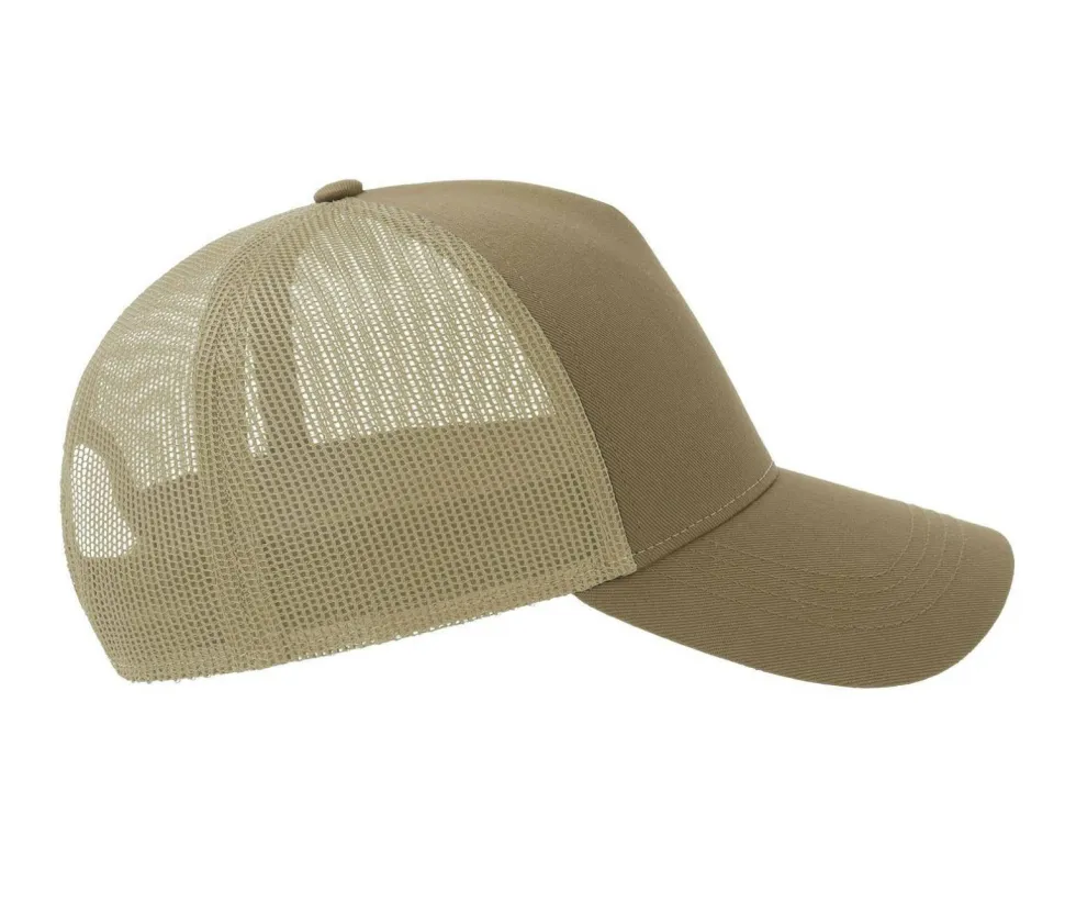 ATLANTIS HEADWEAR AT228 - Casquette 5 pans style trucker en coton