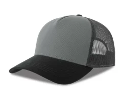 ATLANTIS HEADWEAR AT228 - Casquette 5 pans style trucker en coton