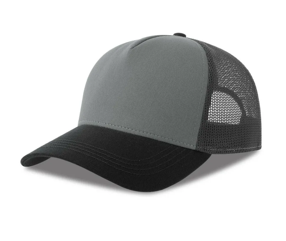ATLANTIS HEADWEAR AT228 - Casquette 5 pans style trucker en coton