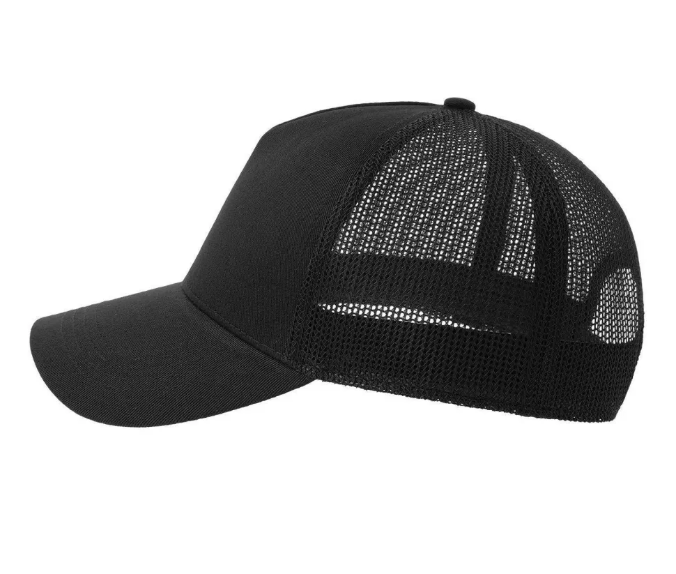 ATLANTIS HEADWEAR AT228 - Casquette 5 pans style trucker en coton