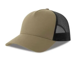 ATLANTIS HEADWEAR AT228 - Casquette 5 pans style trucker en coton