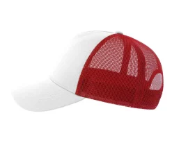 ATLANTIS HEADWEAR AT228 - Casquette 5 pans style trucker en coton