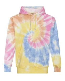 AWDIS JH022 - Sweat à capuche tie-dye