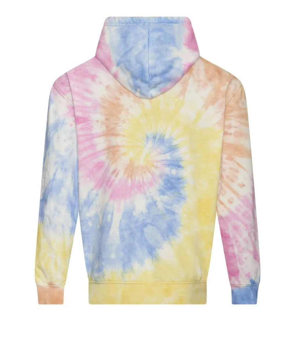AWDIS JH022 - Sweat à capuche tie-dye